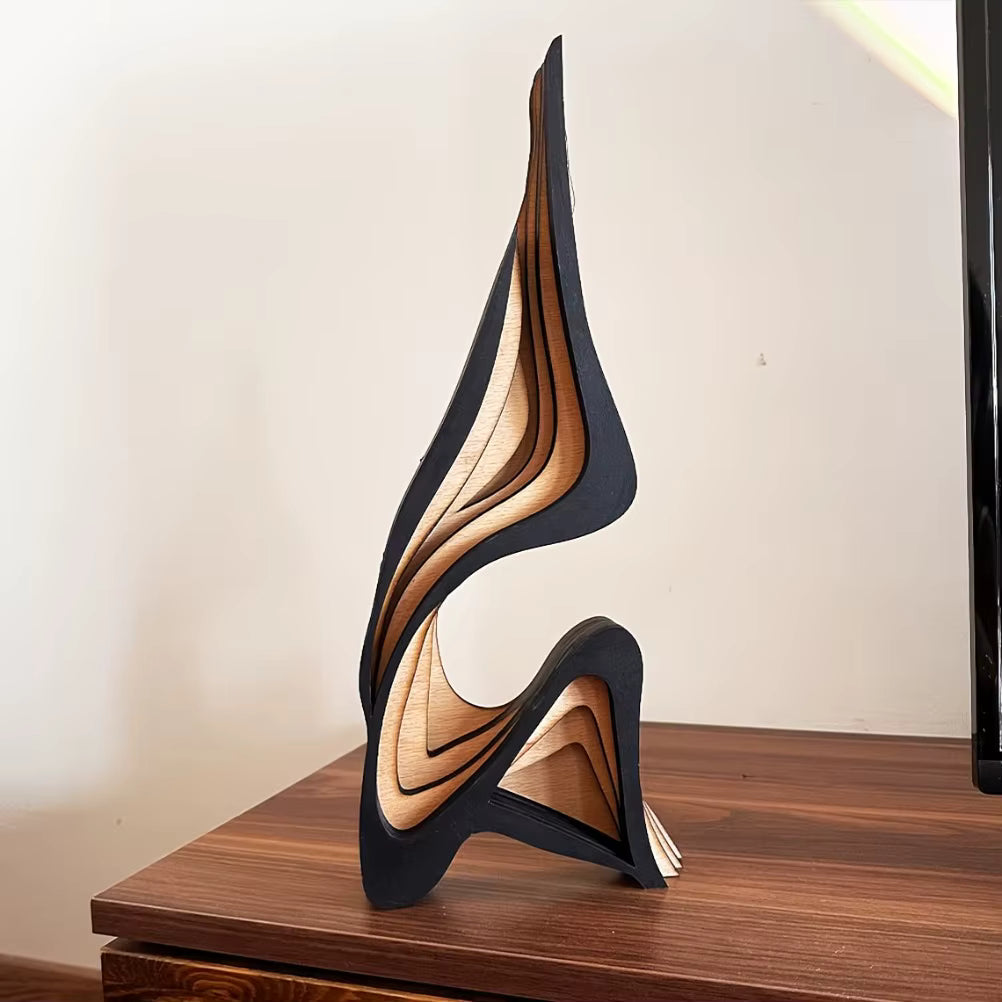 Organic Wooden Statuette